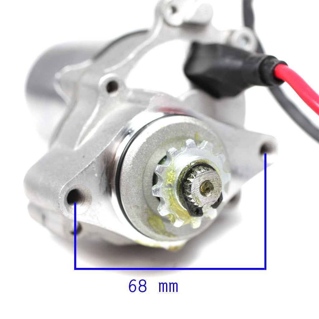 Starter - 12 Tooth - 2 Bolt - Bottom Mount - 110cc 125cc - Version 8 - VMC Chinese Parts