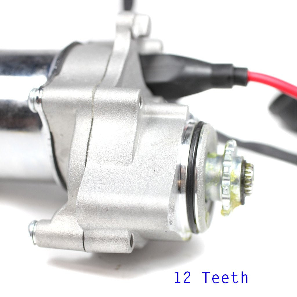 Starter - 12 Tooth - 2 Bolt - Bottom Mount - 110cc 125cc - Version 8 - VMC Chinese Parts