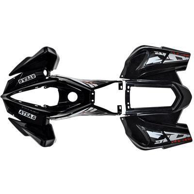 ATV Body Fender Kit - 2-Piece - Tao Tao E1 350 and E1 500 Electric ATV - VMC Chinese Parts