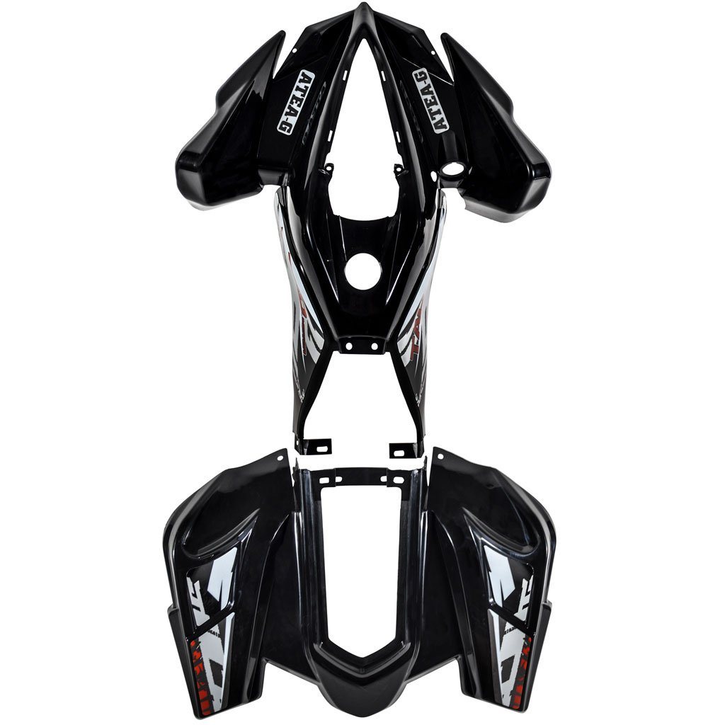 ATV Body Fender Kit - 2-Piece - Tao Tao E1 350 and E1 500 Electric ATV - VMC Chinese Parts