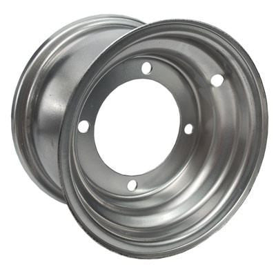 Rim 7.0 X 5.0 Inch - 4 Bolt - 10mm Bolt Holes - Silver - Version 38 - VMC Chinese Parts