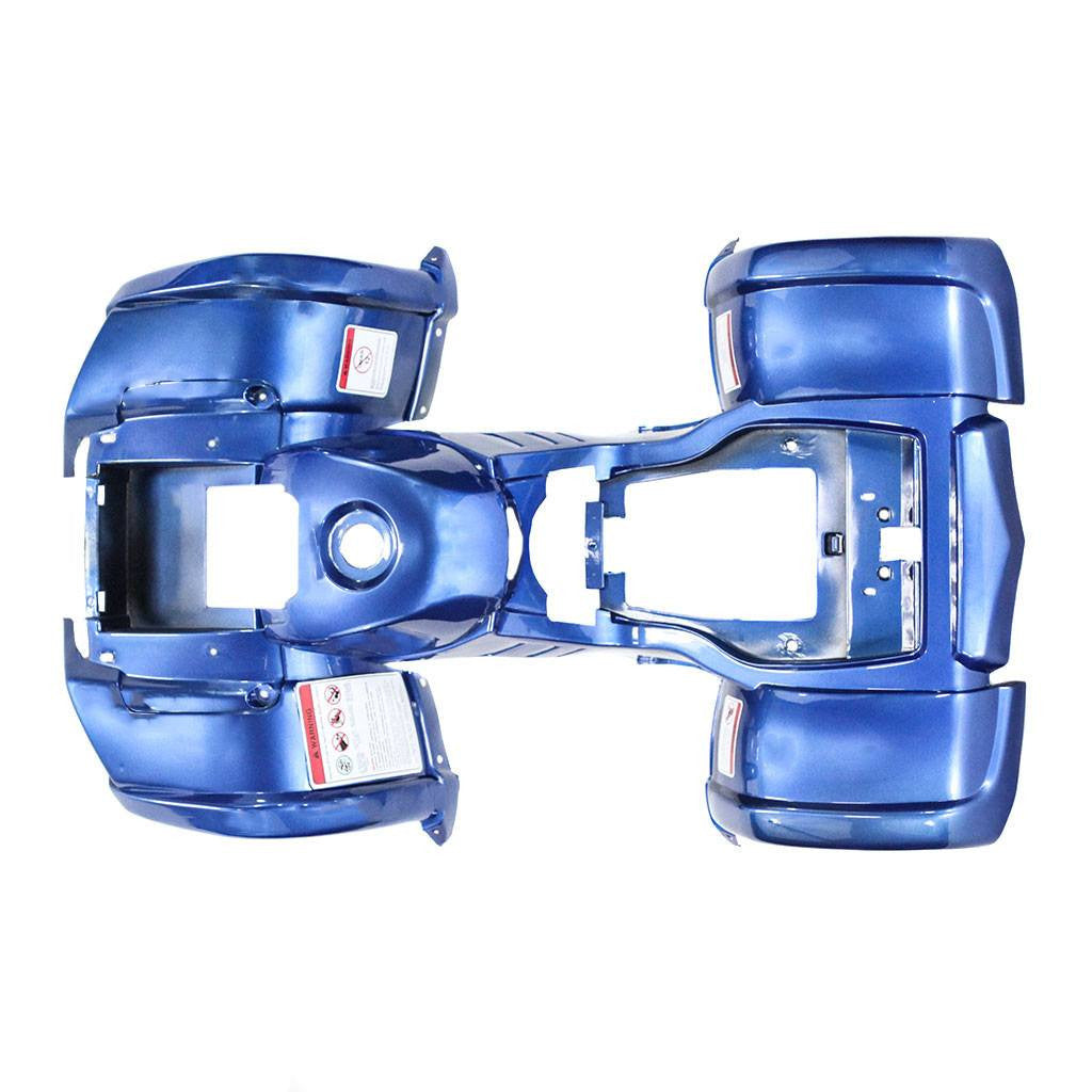 ATV Body Fender Kit - 1 Piece - Blue - Tao Tao ATA110D, ATA125D, TFORCE - VMC Chinese Parts