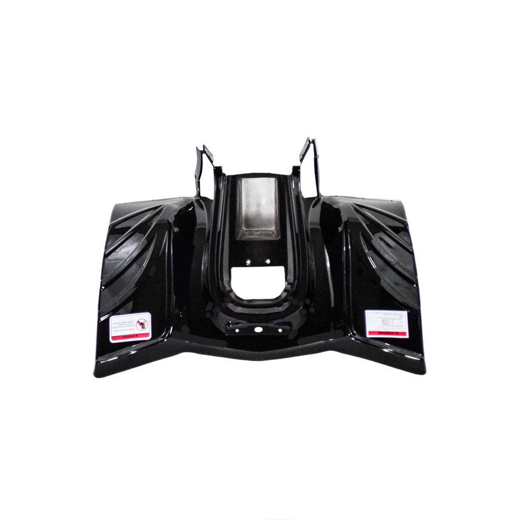ATV Body Fender Kit - 2 Piece - Black Shiny - Tao Tao ATA110B, Boulder B1 - VMC Chinese Parts