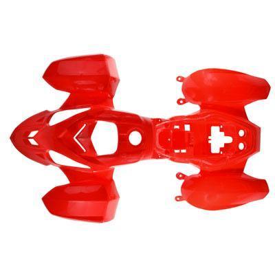 ATV Body Fender Kit - 1 Piece - Red - Coolster 3050B - VMC Chinese Parts