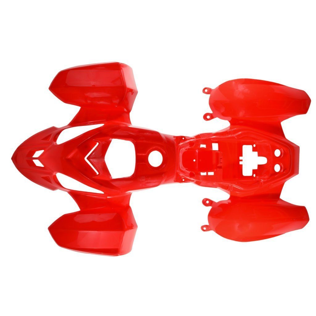 ATV Body Fender Kit - 1 Piece - Red - Coolster 3050B - VMC Chinese Parts