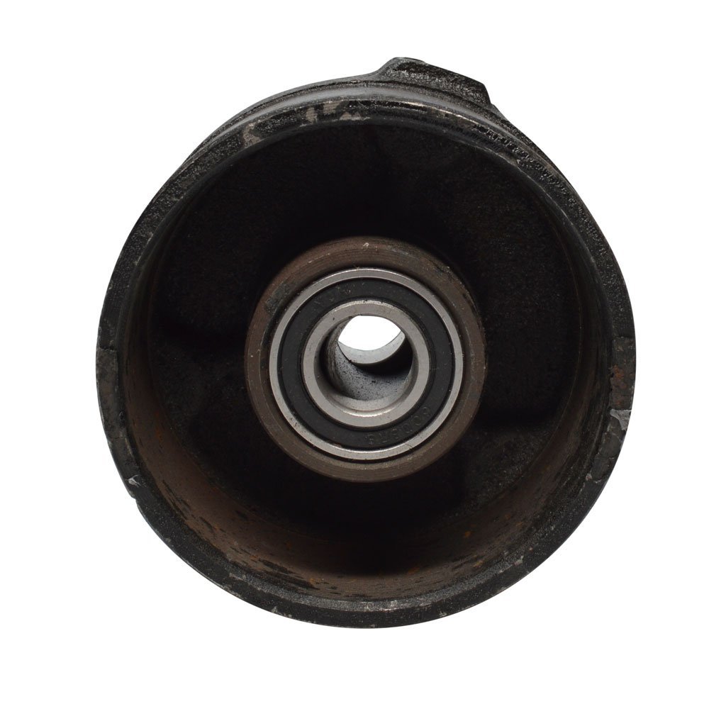 Brake Drum and Wheel Hub Assy - (3) 8mm Studs - 6 Inch or 7 Inch Tires - Tao Tao ATA110B, Coolster 3050C - VMC Chinese Parts