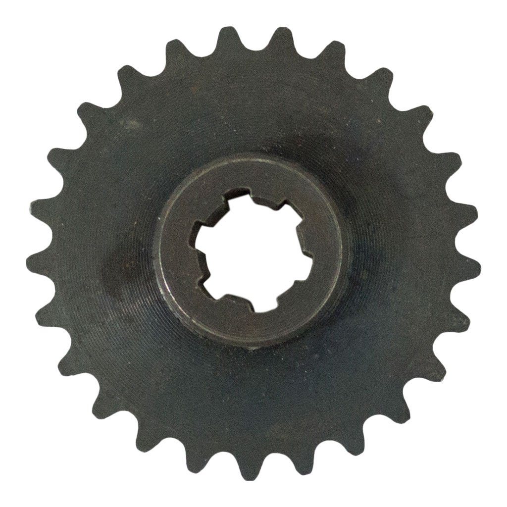 Front Sprocket 25-25 Tooth - Pocket Bike, Scooter, Mini Chopper used with #25 Chain - VMC Chinese Parts