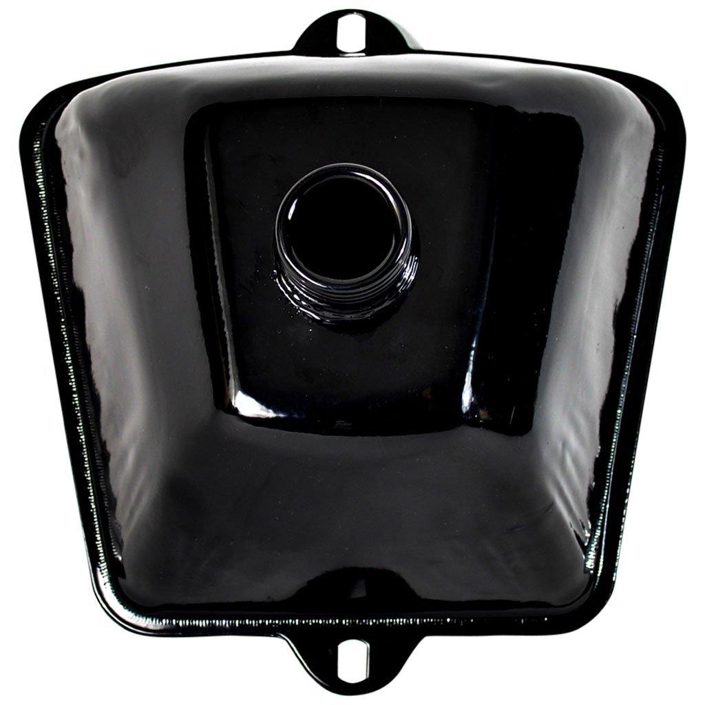 Gas Tank - ATV - Metal - Tao Tao ATA110F, ATA125E, APACHE 110 BIG WHEEL with Threaded Neck - Version 29 - VMC Chinese Parts