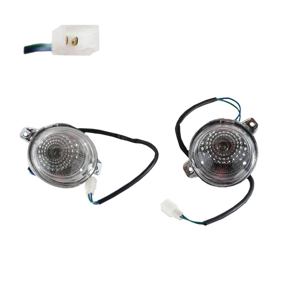 Headlight - ATV - Tao Tao ATA150B - Left and Right Set - VMC Chinese Parts