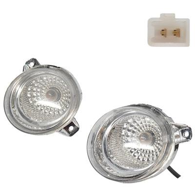 Headlight - ATV - Tao Tao ATA150B - Left and Right Set - VMC Chinese Parts