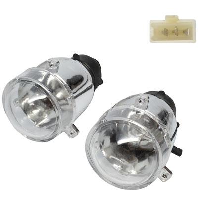 Headlight - ATV - Tao Tao ATA110F1 ATVs - Left and Right Set - VMC Chinese Parts