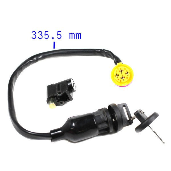 Ignition Key Switch - 4 Wire - Jaguar 400B ATV - Version 13 - VMC Chinese Parts