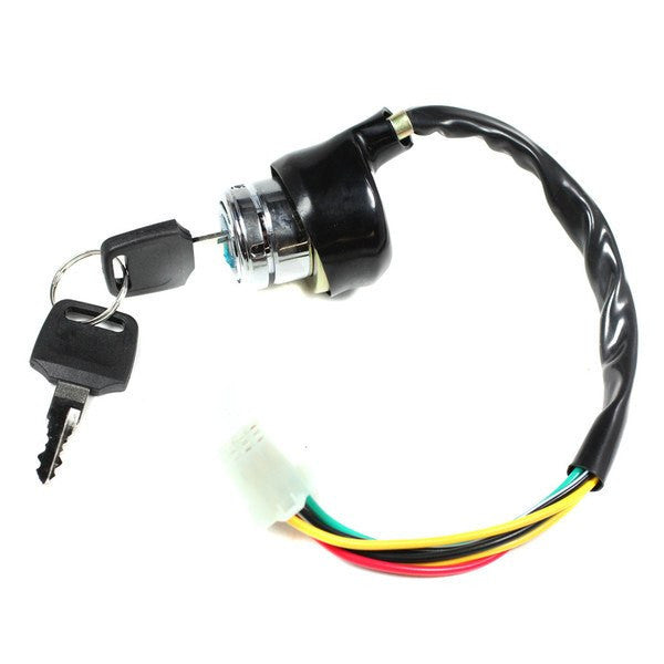 Ignition Key Switch - 6 Wire - Kazuma - Version 1 - VMC Chinese Parts