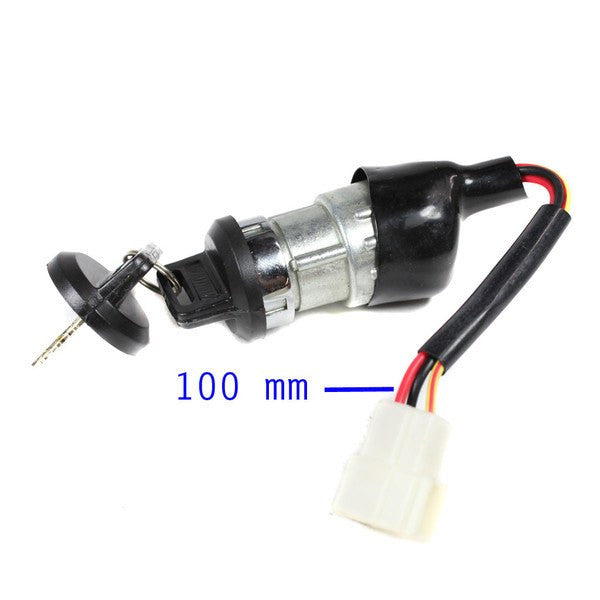 Ignition Key Switch - 3 Wire - Version 30 - VMC Chinese Parts