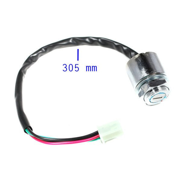 Ignition Key Switch - 4 Wire - 50cc-250cc - Version 9 - VMC Chinese Parts