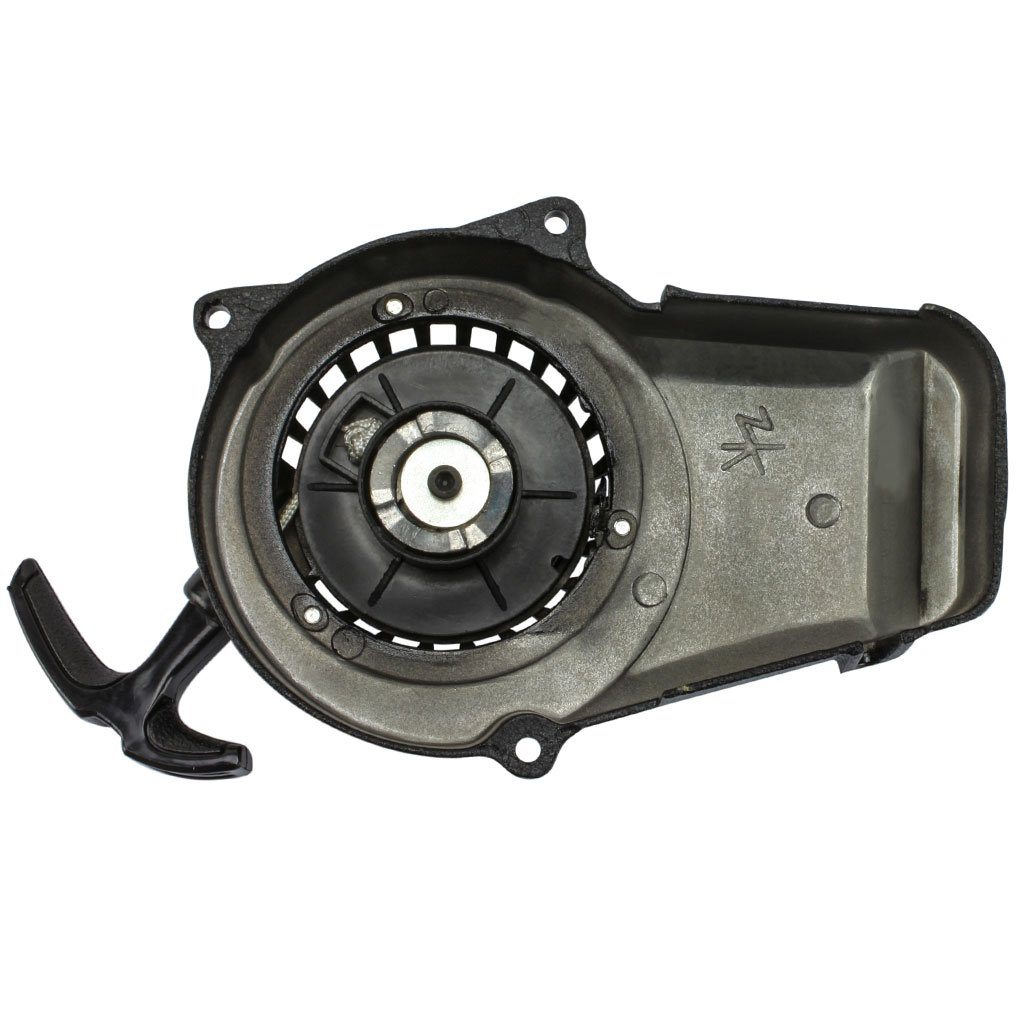 Recoil Pull Start - Aluminum - 2 Stroke - Metal Claw - Version 7 BLACK - VMC Chinese Parts