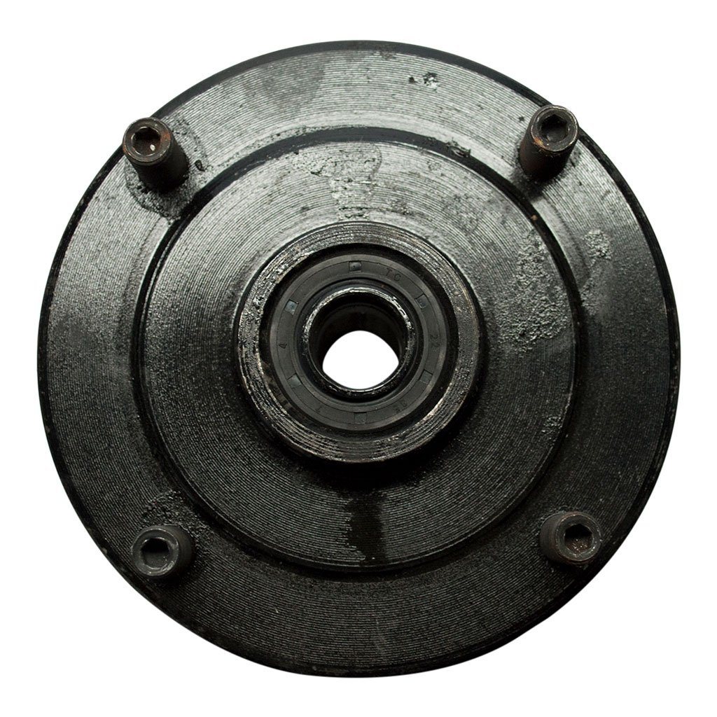 Brake Drum and Wheel Hub Assy - (4) 10mm Studs - 10.0 Inch Tires - Tao Tao ATA150D, Bull 150, Rhino 250 - VMC Chinese Parts