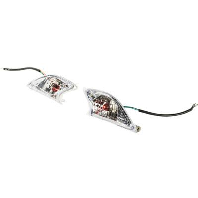Front Turn Signal Light Set for Tao Tao GT5 50 Scooter - Version 802