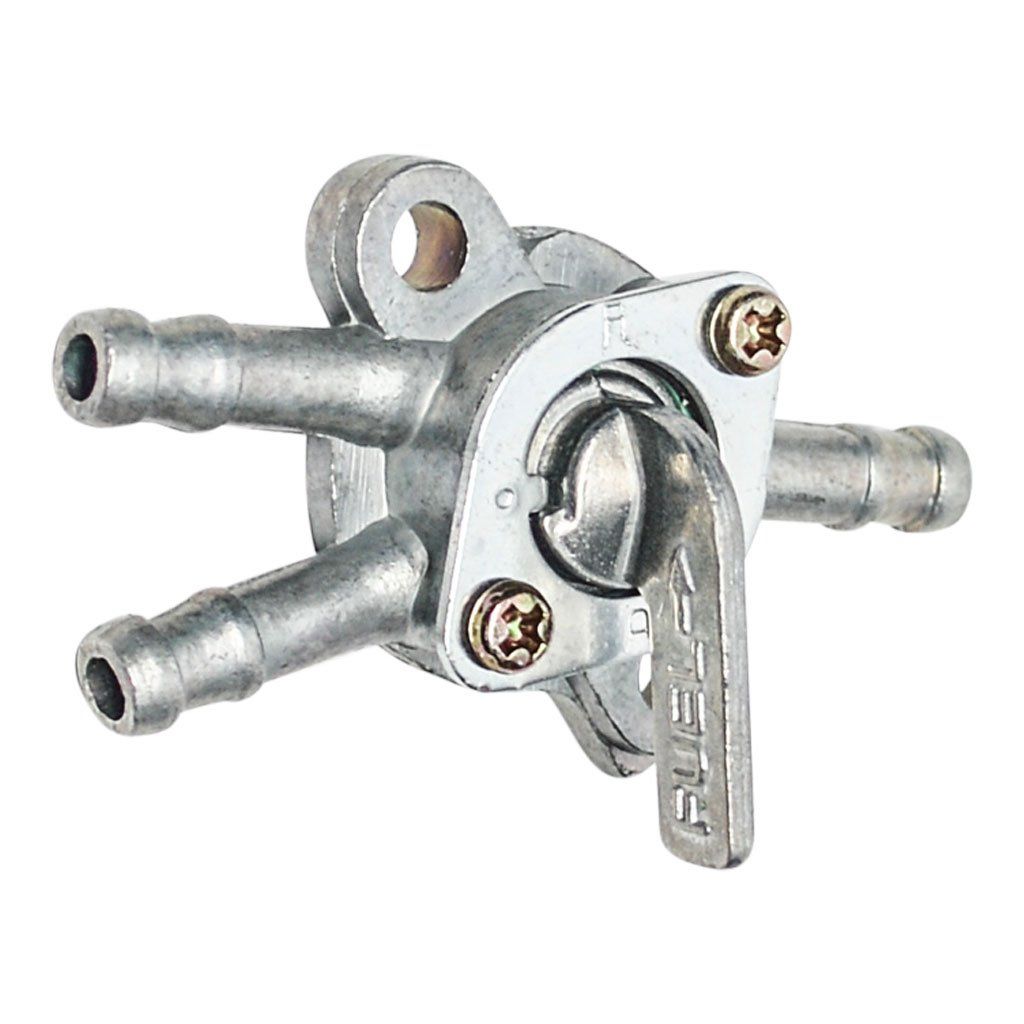 Gas Petcock Fuel Shut Off Valve - 3-Port - Version 3 - VMC Chinese Parts