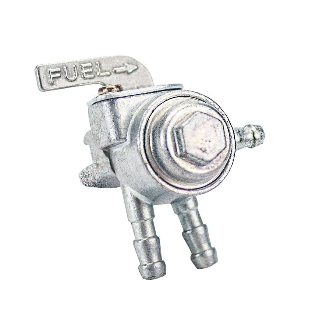 Gas Petcock Fuel Shut Off Valve - 3-Port - Version 2 - VMC Chinese Parts