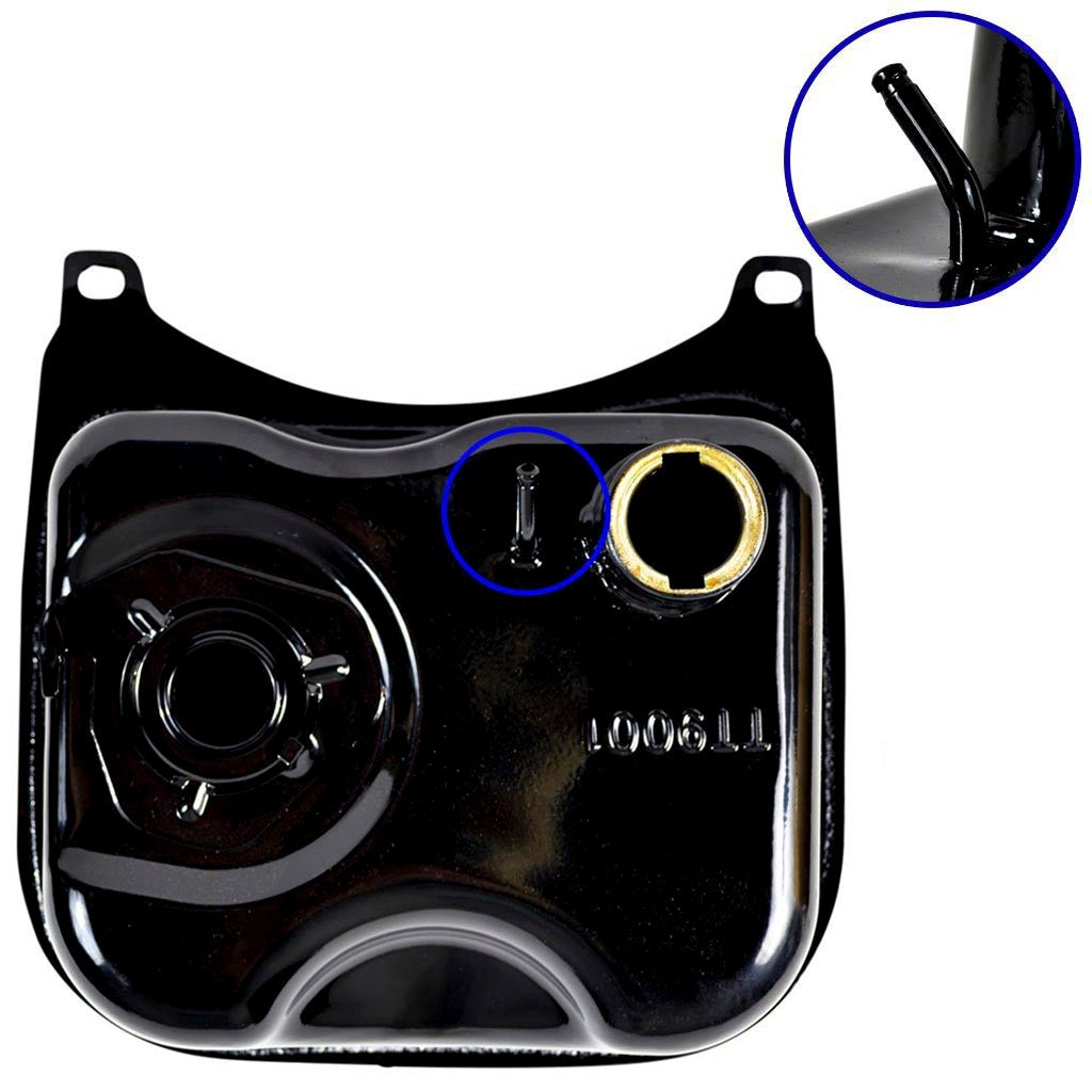 Gas Tank - Scooter - Metal - 150cc Tao Tao ATM150A EVO - Version 399 - VMC Chinese Parts