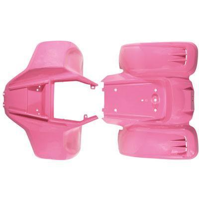 ATV Body Fender Kit - 2 Piece - Pink - Kazuma Meerkat Wombat - VMC Chinese Parts