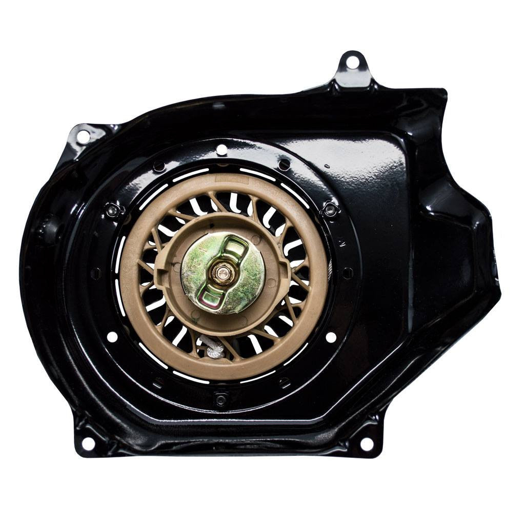 Recoil Pull Start with Fan Hood - Metal - 5.5hp and 6.5hp Mini Bikes, Mini Baja Warrior, Coleman CT200U - VMC Chinese Parts