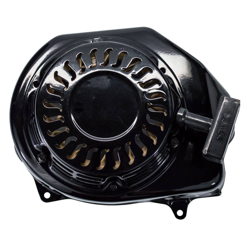 Recoil Pull Start with Fan Hood - Metal - 5.5hp and 6.5hp Mini Bikes, Mini Baja Warrior, Coleman CT200U - VMC Chinese Parts