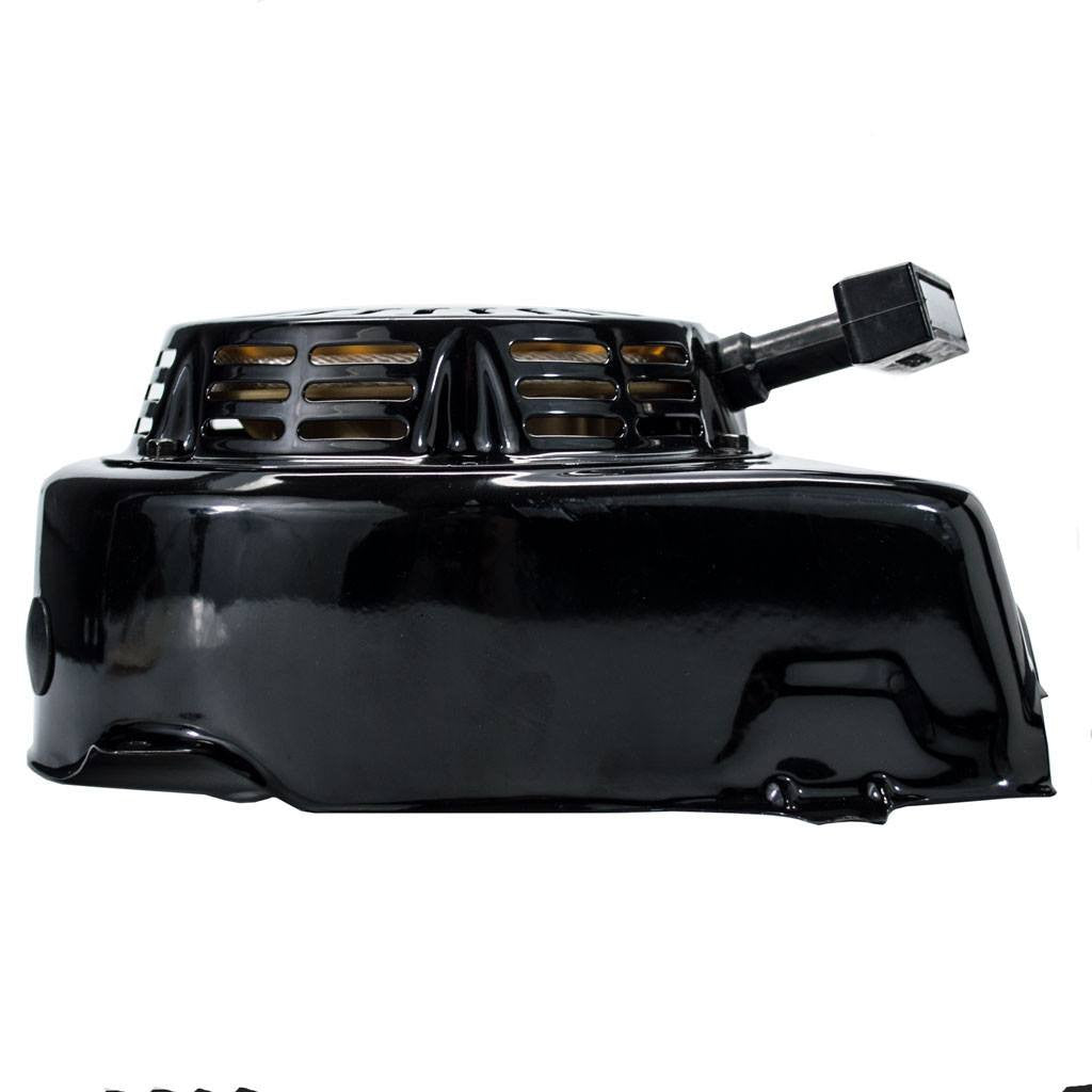 Recoil Pull Start with Fan Hood - Metal - 5.5hp and 6.5hp Mini Bikes, Mini Baja Warrior, Coleman CT200U - VMC Chinese Parts
