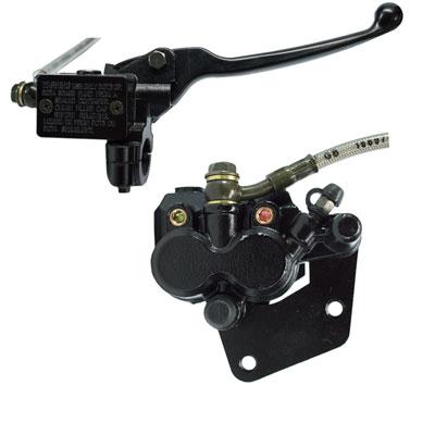 Front Brake Caliper and Master Cylinder Assy for Tao Tao 150 Racer Scooter - Version 150RCR - VMC Chinese Parts