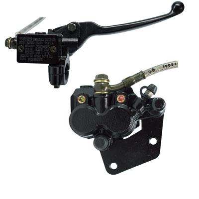Front Brake Caliper & Master Cylinder Assy for Tao Tao 150 Racer Scooter - Version 150RCR - VMC Chinese Parts