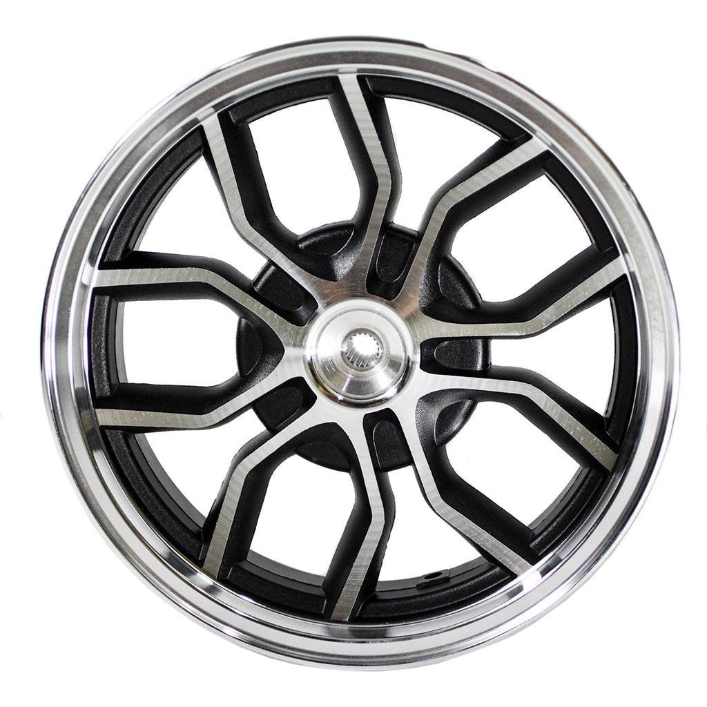 13.0 Inch Rear Rim (3.50x13) - 19 Spline - Tao Tao Quantum 150 - VMC Chinese Parts