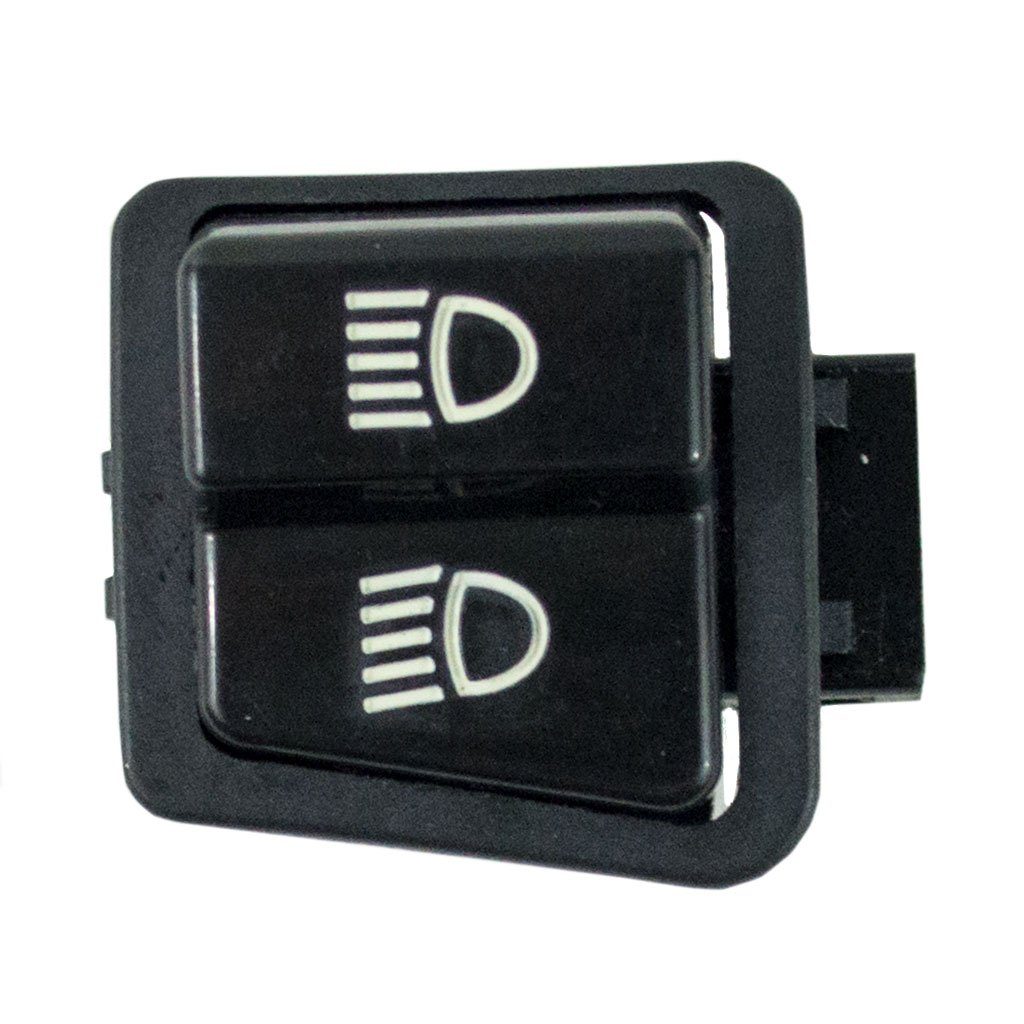 Headlight Dimmer Switch - 3 Spade Connector - Scooters and Go-Karts - VMC Chinese Parts