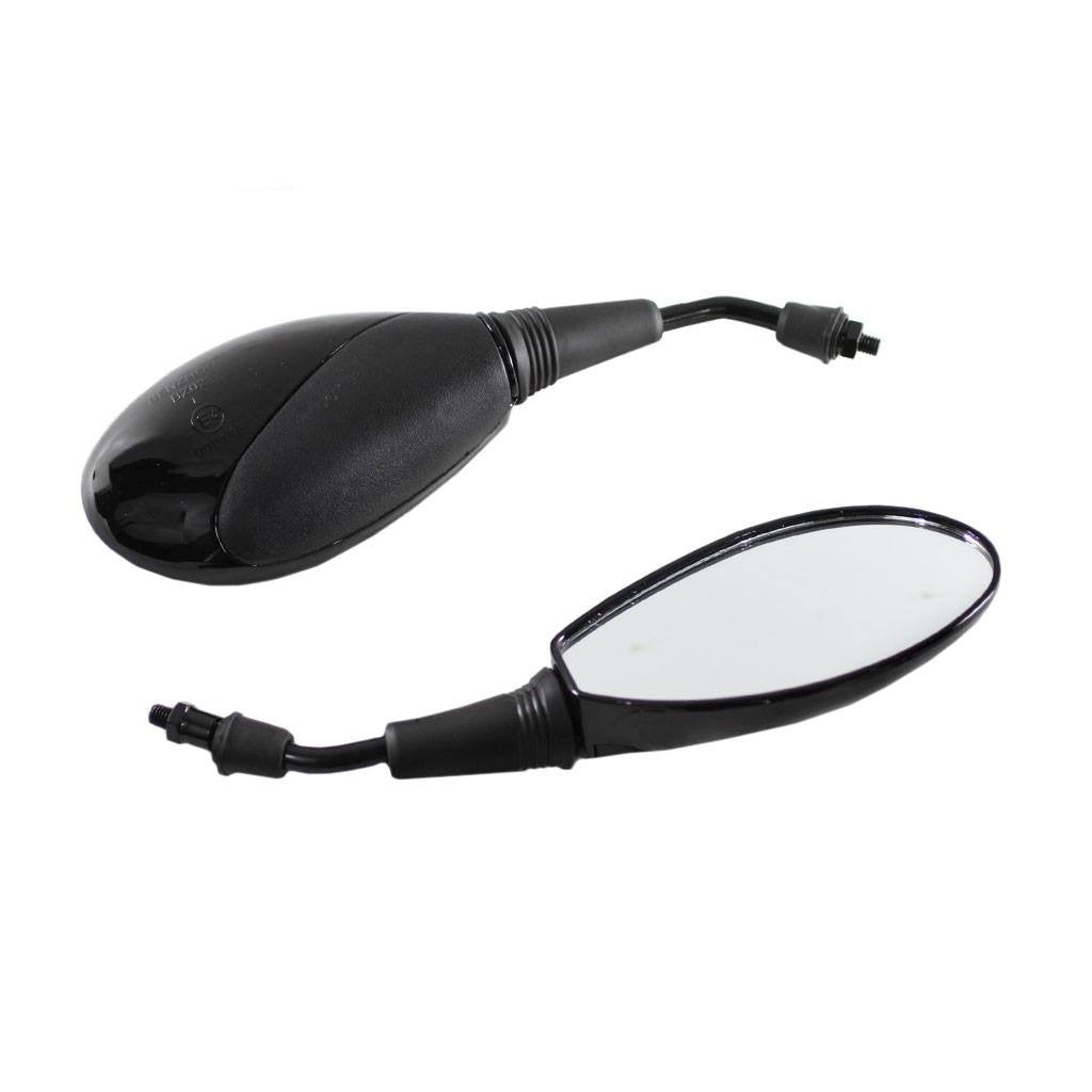 Scooter Rear View Mirror Set - Black - Version 29 - VMC Chinese Parts