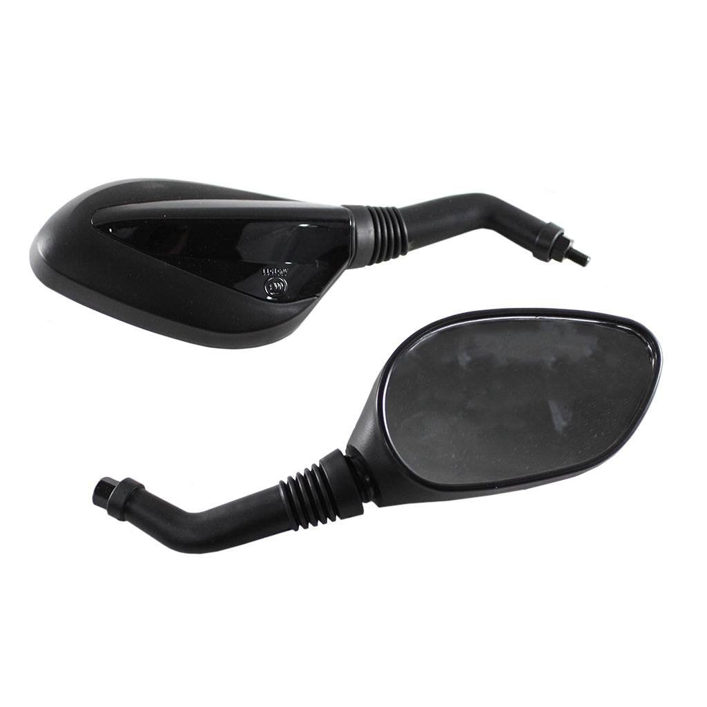 Scooter Rear View Mirror Set - Black - Version 41 - VMC Chinese Parts