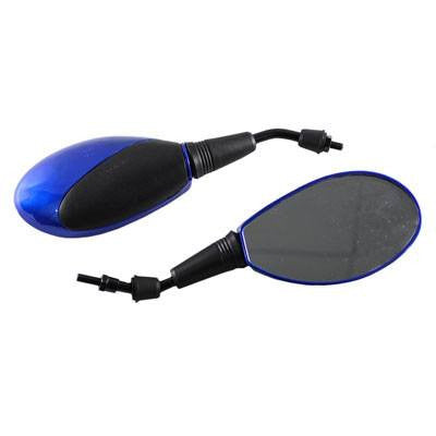 Scooter Rear View Mirror Set - Blue - Version 30