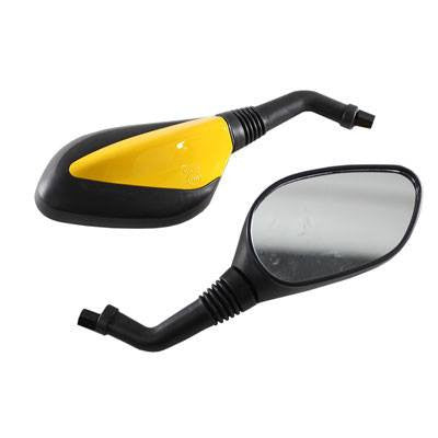 Scooter Rear View Mirror Set - Yellow - Version 44