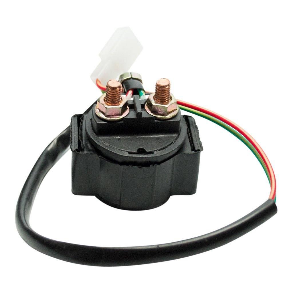 Starter Relay Solenoid with 2-Wire Male Plug - 12 Inch Pigtail - Version 14 - VMC Chinese Parts