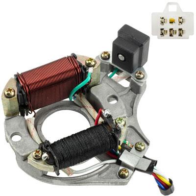 Stator Magneto - 2 Coil -  Version 37 - VMC Chinese Parts
