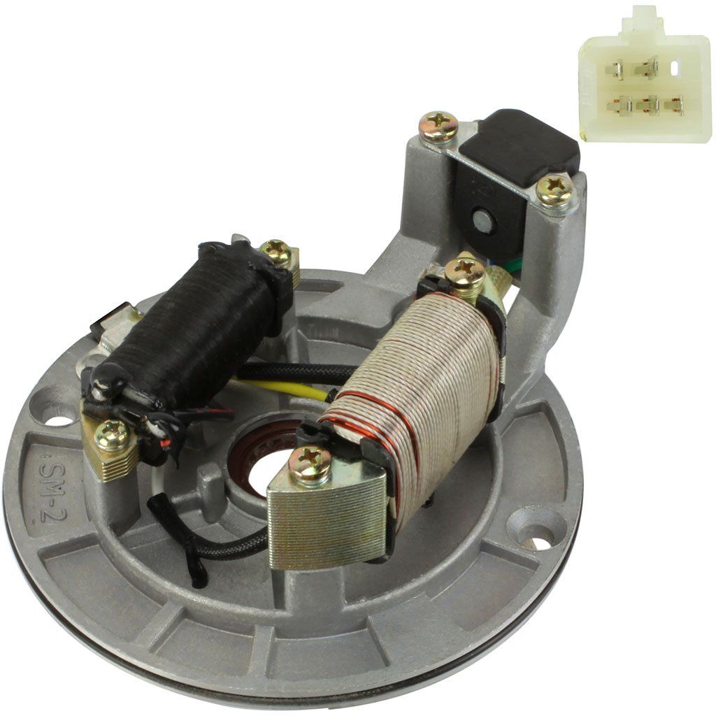 Stator Magneto - 2 Coil - Tao Tao DB17 Motorcycle - Version 52 - VMC Chinese Parts