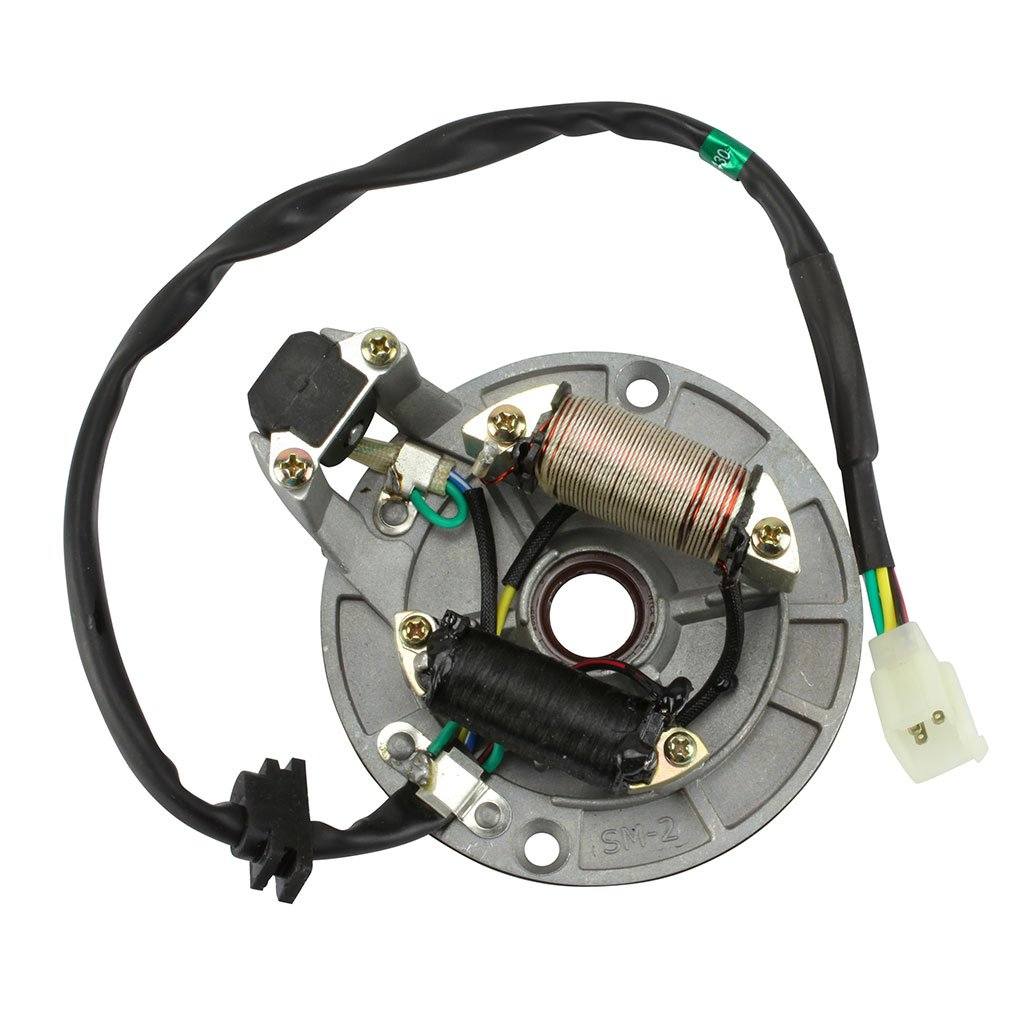 Stator Magneto - 2 Coil - Tao Tao DB17 Motorcycle - Version 52 - VMC Chinese Parts