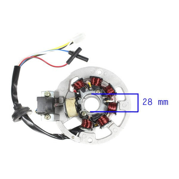 Stator Magneto - 7 Coil - 2 Stroke - Version 29 - VMC Chinese Parts
