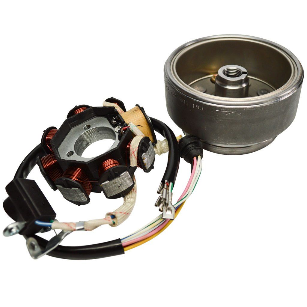 Stator Magneto with Matching Flywheel - 8 Coil - 150cc 200cc 250cc - VMC Chinese Parts