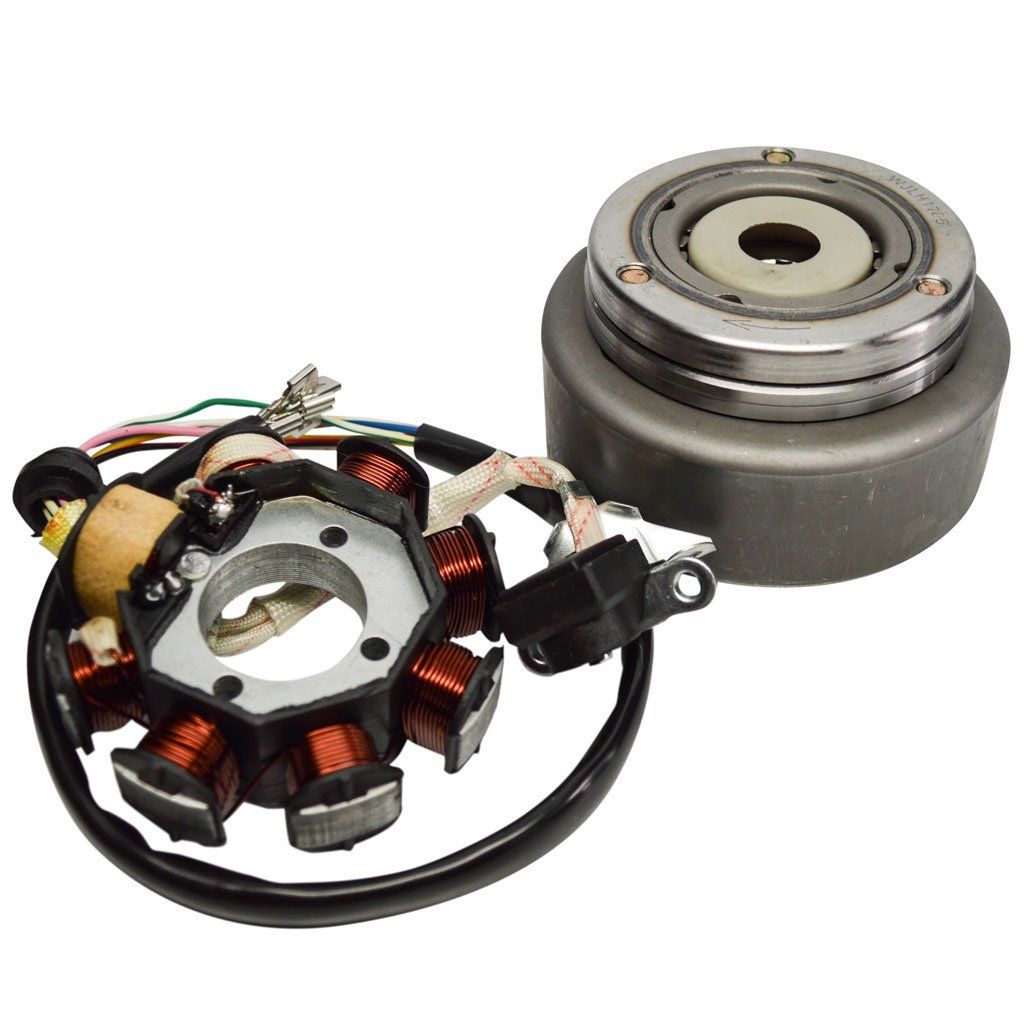 Stator Magneto with Matching Flywheel - 8 Coil - 150cc 200cc 250cc - VMC Chinese Parts