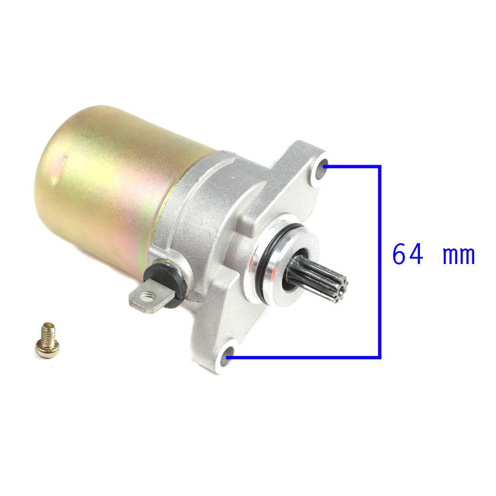 Starter - 9 Spline - 2 Bolt - 2-Stroke 90cc - Version 26 - VMC Chinese Parts