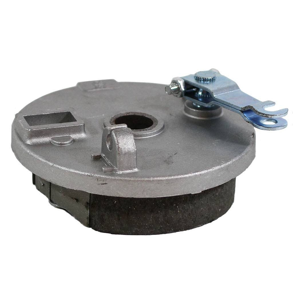 Brake Assy - RIGHT - 5.0 Inch Drum with Backing Plate and Shoes - Version 01R - VMC Chinese Parts