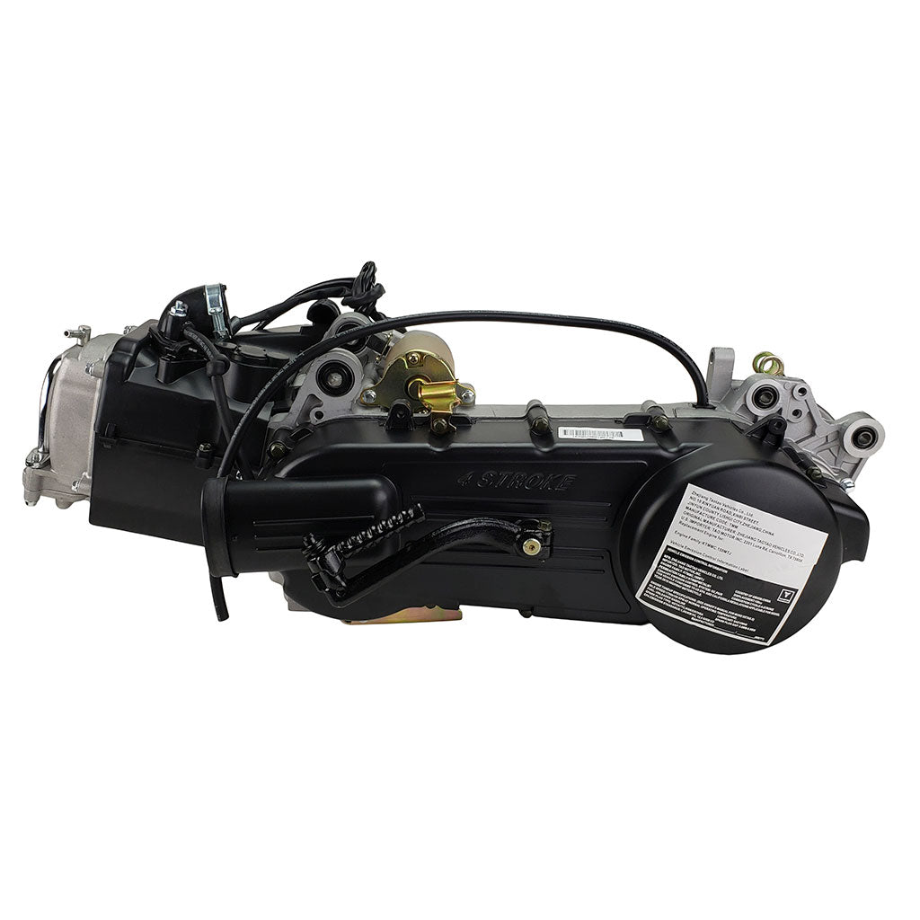 Engine Assembly - GY6 150cc Long Case for Scooters - Version 13 - VMC Chinese Parts