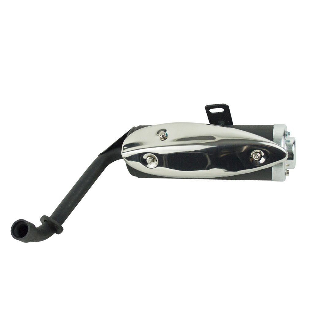 Exhaust System / Muffler for Tao Tao ATK125A Go-Kart Buggy - Version 48 - VMC Chinese Parts