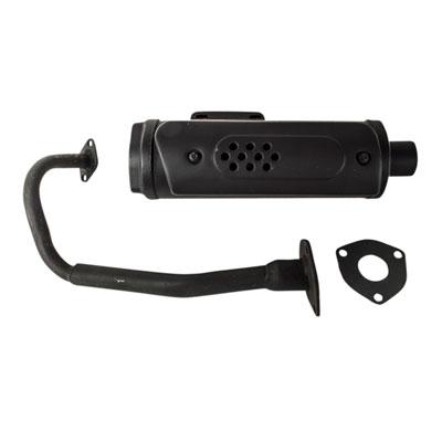Exhaust System / Muffler for Tao Tao EVO 50cc Scooter - Version 104 - VMC Chinese Parts