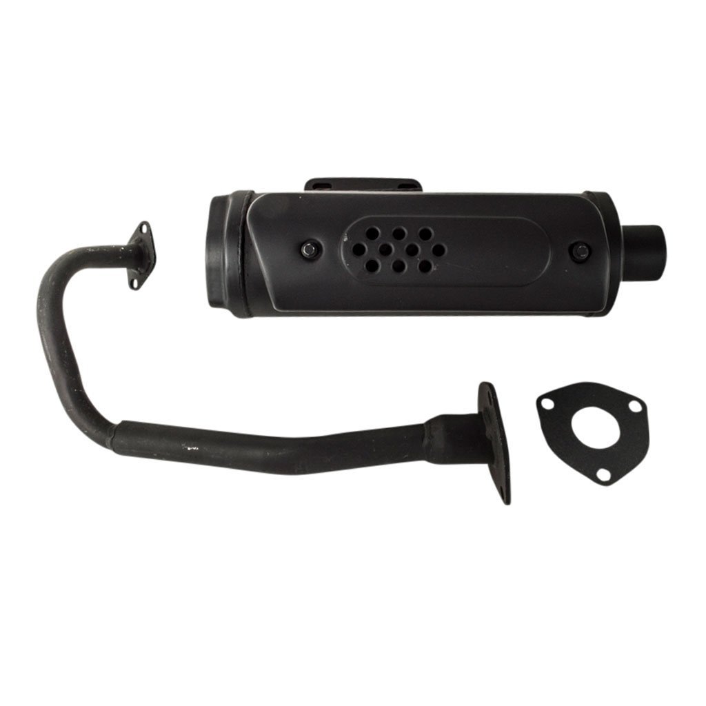 Exhaust System / Muffler for Tao Tao EVO 50cc Scooter - Version 104 - VMC Chinese Parts